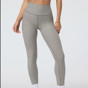 Vuori Clean Elevation Legging, 23" Inseam, Cobblestone Heather, Sz: Medium